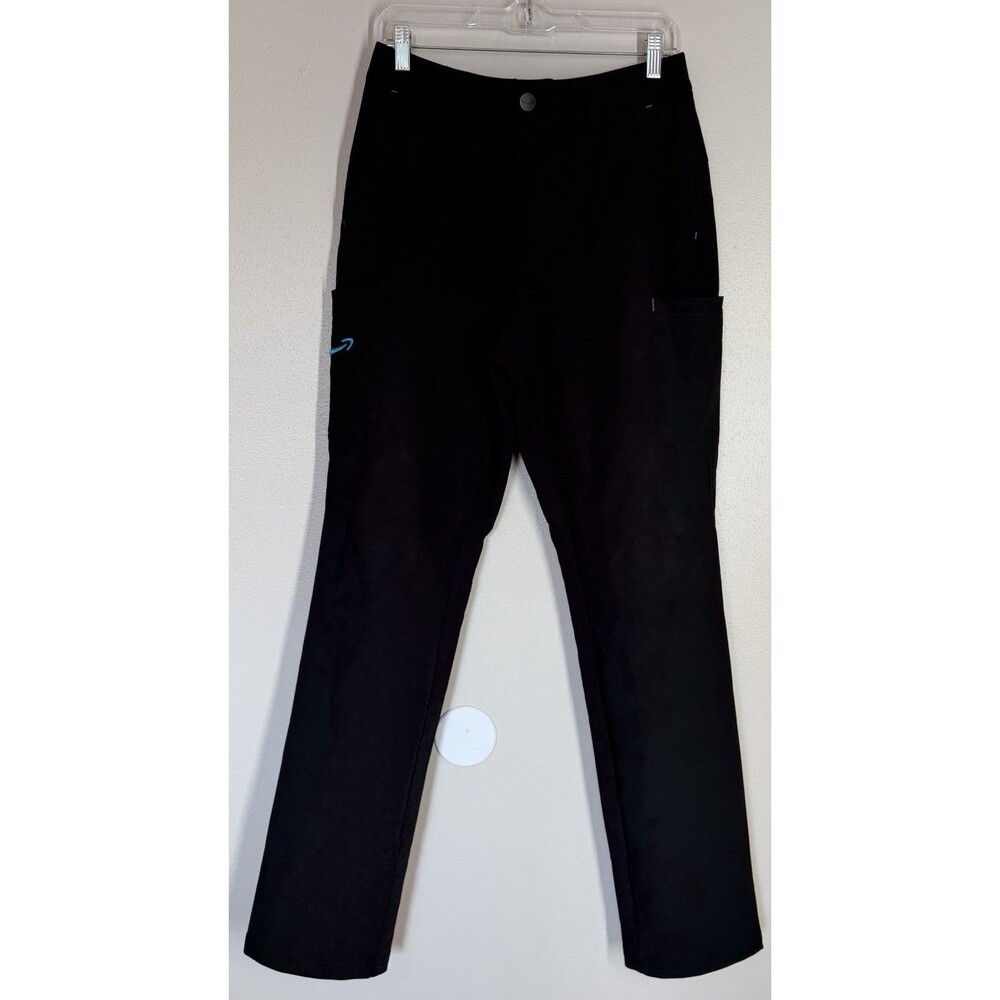 Amazon Cargo Work Pants Mens S 30-32 Black Utility Stretch Uniform 33 Inseam